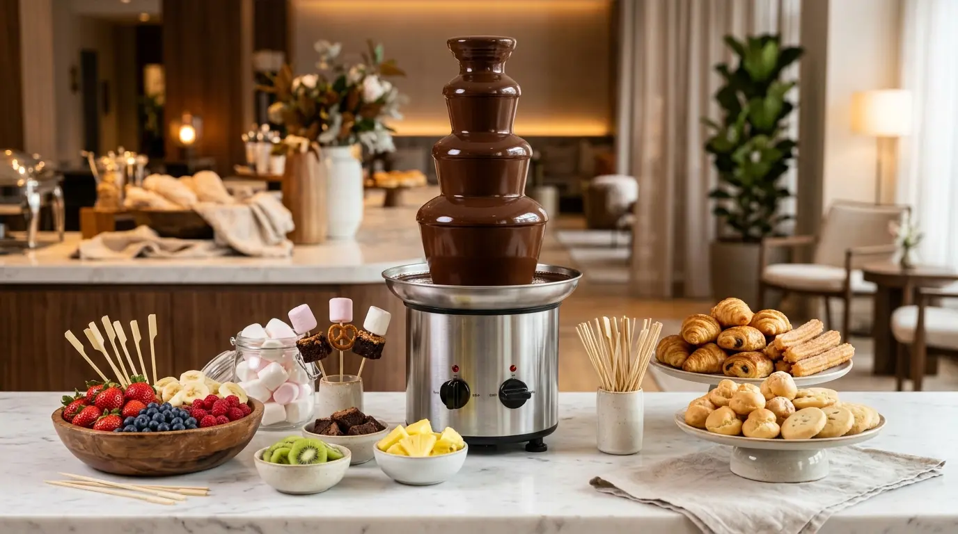 Elevate Your Hotel's Appeal with a Commercial Chocolate Fountain