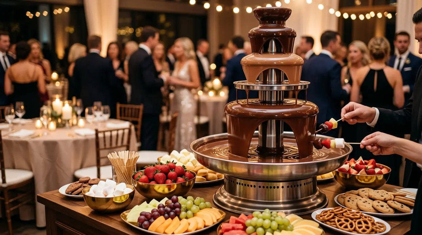 Investing in Reliability: Commercial Chocolate Fountain Durability & Capacity for Event Success
