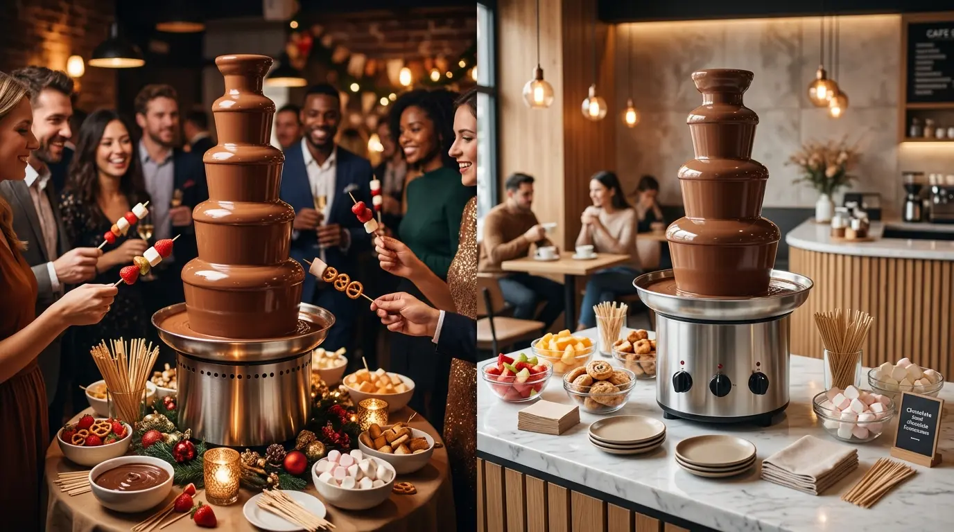 Decoding the Dilemma: Commercial Chocolate Fountain Rent vs Buy for Your Business