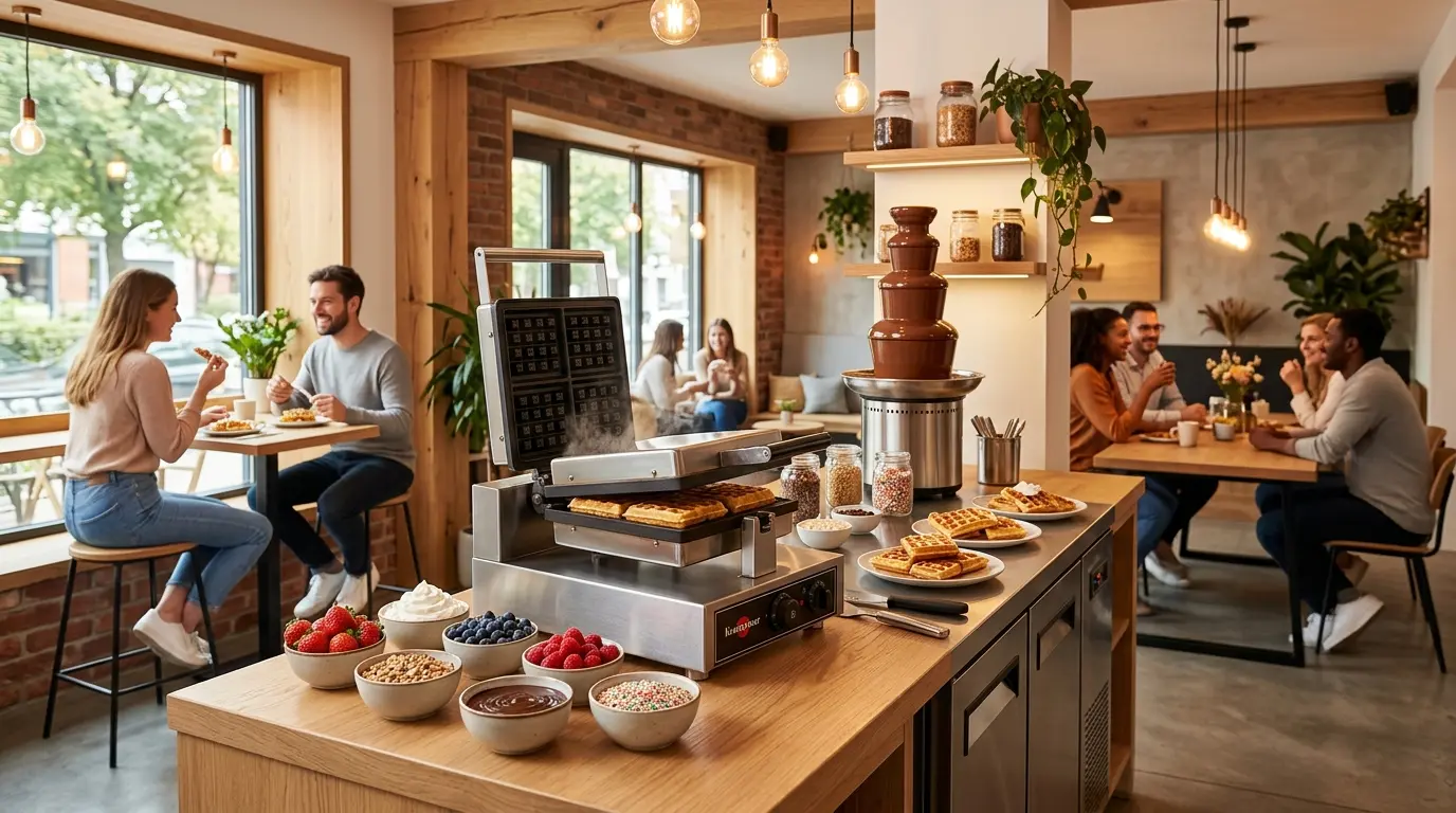 Waffle İşletmesi Ekipmanları: Kurulum Rehberi ve Maliyetleri