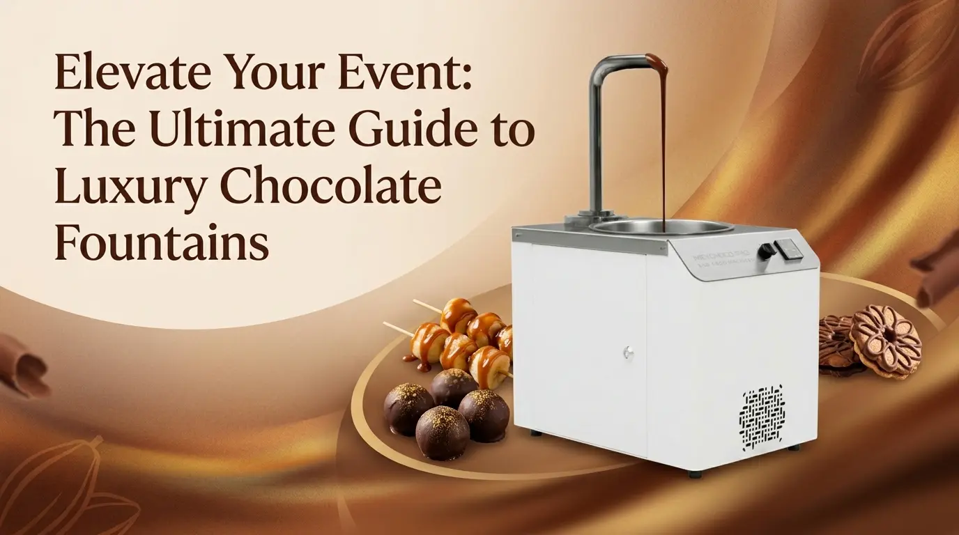 Elevate Your Event: The Ultimate Guide to Luxury Chocolate Fountains