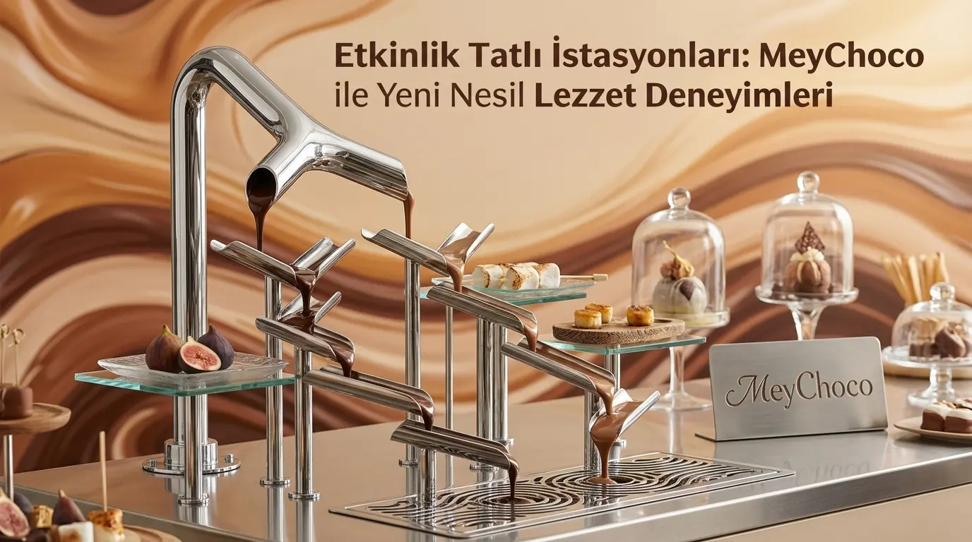 Etkinlik Tatlı İstasyonları: MeyChoco ile Yeni Nesil Lezzet Deneyimleri