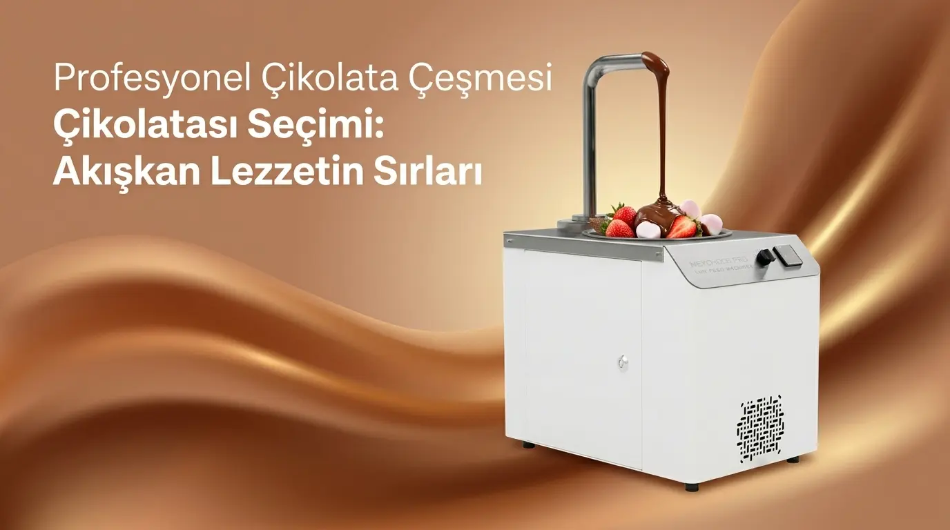 Profesyonel Çikolata Çeşmesi Çikolatası Seçimi: Akışkan Lezzetin Sırları